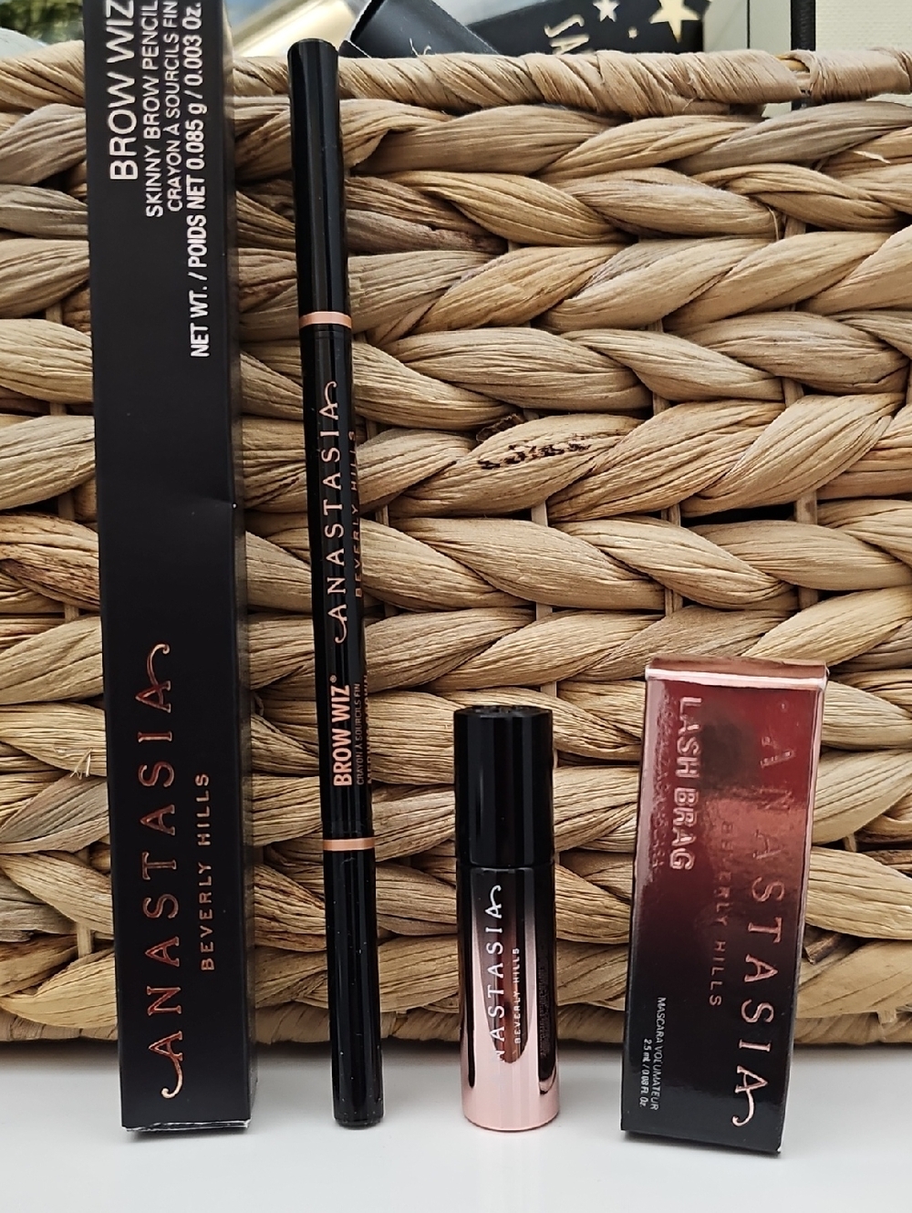 Anastasia Beverly Hills Brow Wiz Pencil & Lash Bag Mini Duo - Black